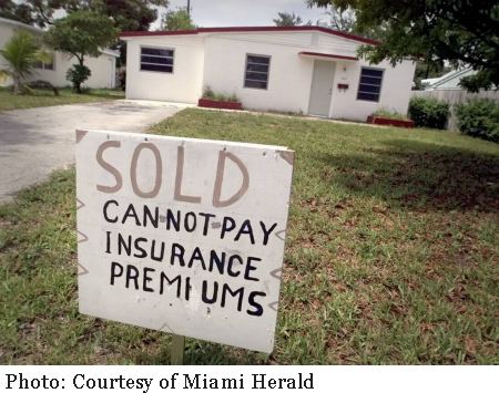 Florida homeowners insurance is becoming unaffordable.